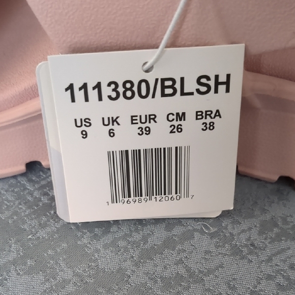 Skechers New Women's Archfit Pink Foamies Sandals - Picture 5 of 7